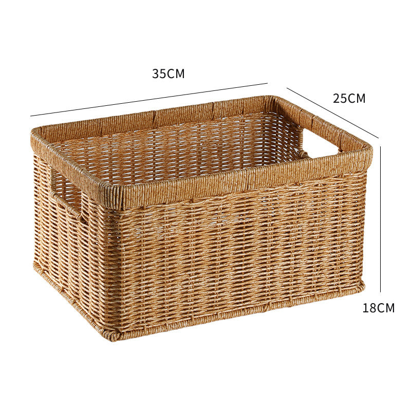 Decorative Woven Storage Cube Bowlift