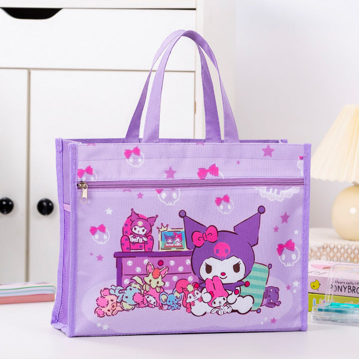 Cute Character-Printed Tote Bag Bowlift