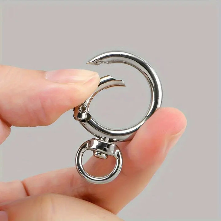 Multi-Functional Metal Keyring Bowlift