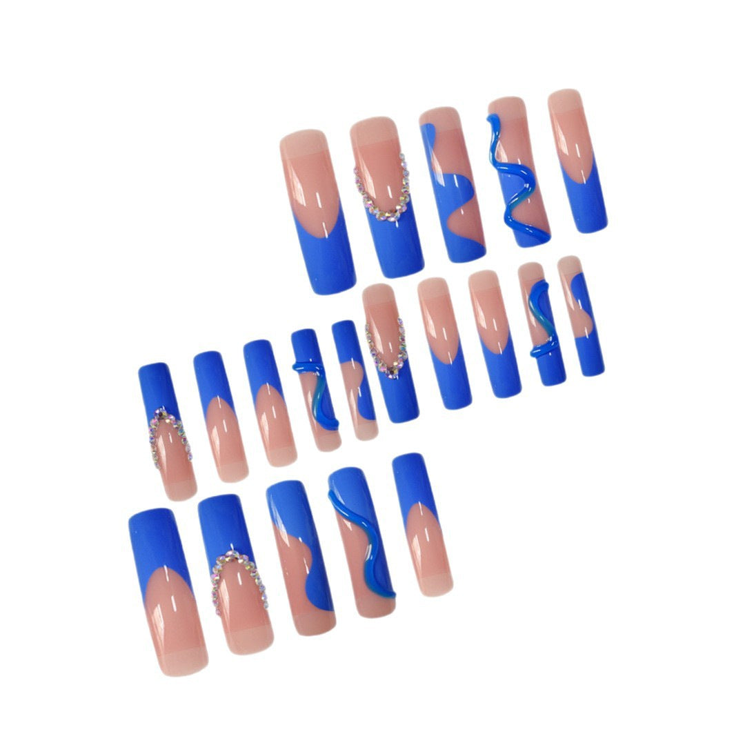 Sculpted Acrylic Nail Design Bowlift