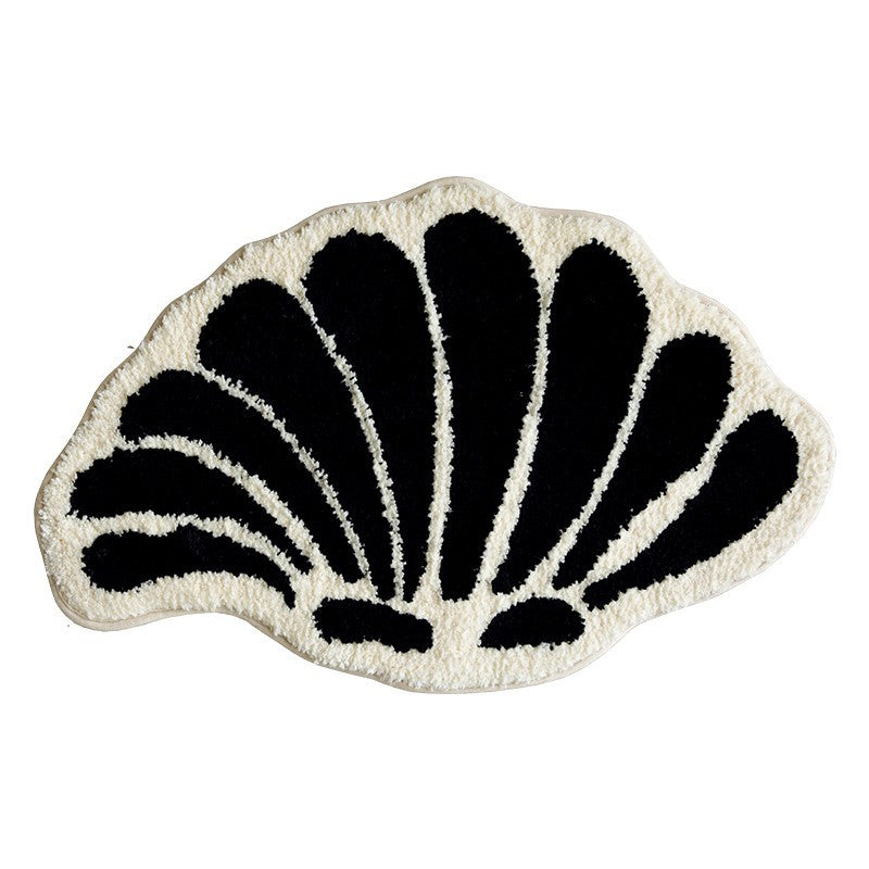 Contemporary Wavy Design Bowlift Rug