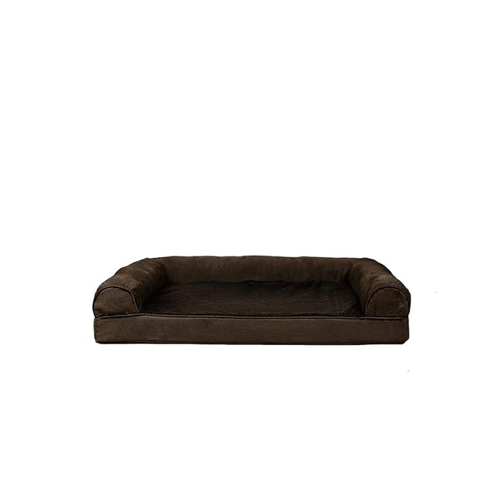 Plush Bolstered Dog Bed