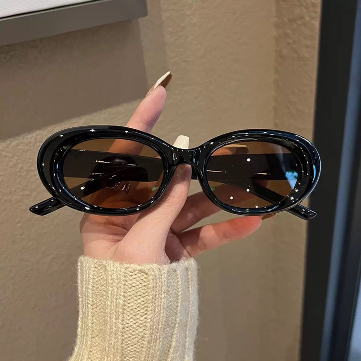 Modern Oval Frame Sunglasses Bowlift