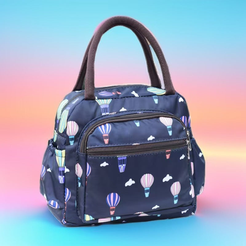 Cat Print Insulated Lunch Bag Bowlift