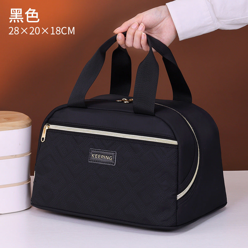 Cooler Bag With Insulating Properties And Practical Carry Handles Bowlift