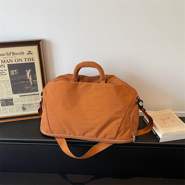 Travel Duffel with Multi-Functional Compartments