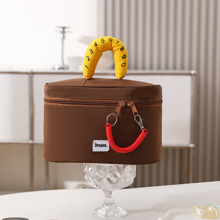 Stylish Multi-Compartment Cosmetic Case Bowlift