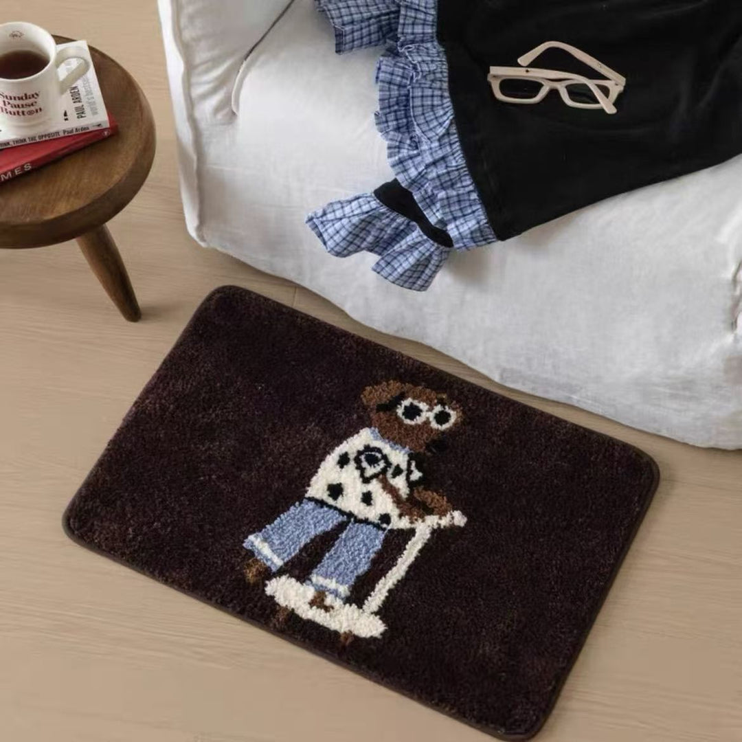 Fun Cartoon Character Bath Mat Bowlift