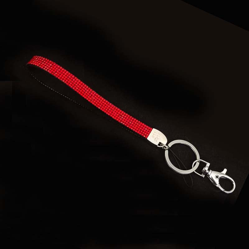 Stylish Rhinestone Keychain Bowlift