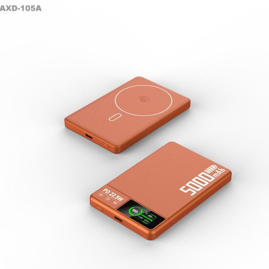 Wireless Powerbank with High-Modern Digital Charging Indicator Bowlift
