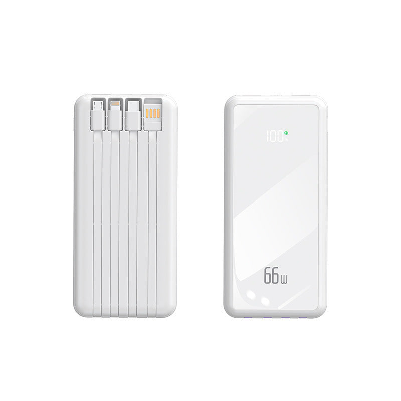 Ultra-slim power bank with multiple charging options Bowlift
