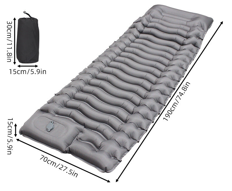 Comfortable Camping Sleeping Mat With Ergonomic Design Bowlift