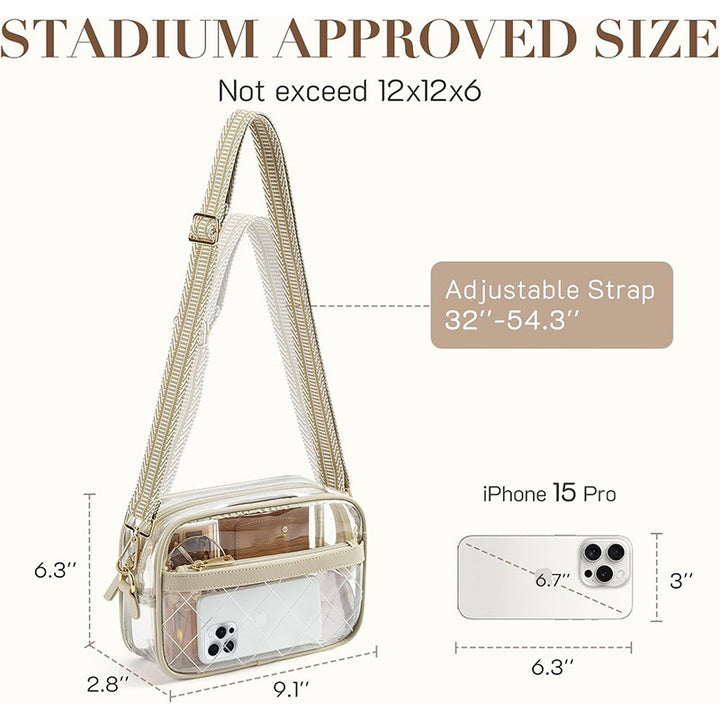 Transparent cosmetic bag with fashionable design Bowlift