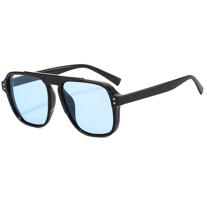 Ladies geometric sunglasses with polarized yellow lenses Bowlift