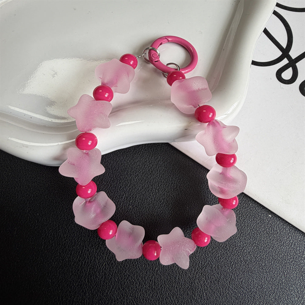 Artistic Beaded Keychain Bowlift
