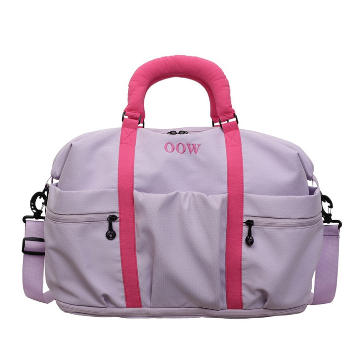 Sports bag with versatile compartment arrangement Bowlift