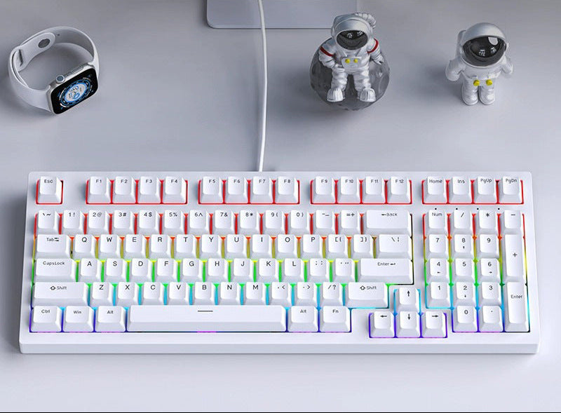 RGB Backlit Mechanical Gaming Keyboard Bowlift