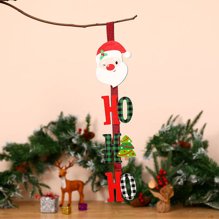 Holiday Decorative Wall Hanging Sign Bowlift