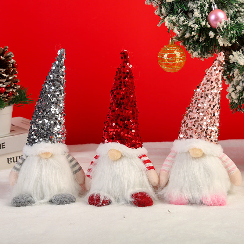 Decorative Christmas gnome with lighting Bowlift