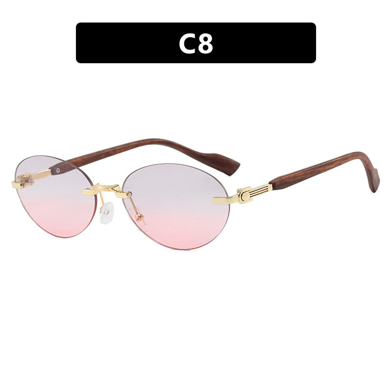 Women's fashionable sunglasses in elegant retro style with high-quality lenses and wooden details Bowlift
