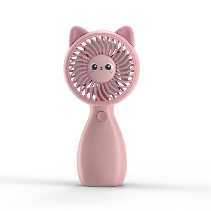Cute Panda-Themed Handheld Cooling Fan Bowlift