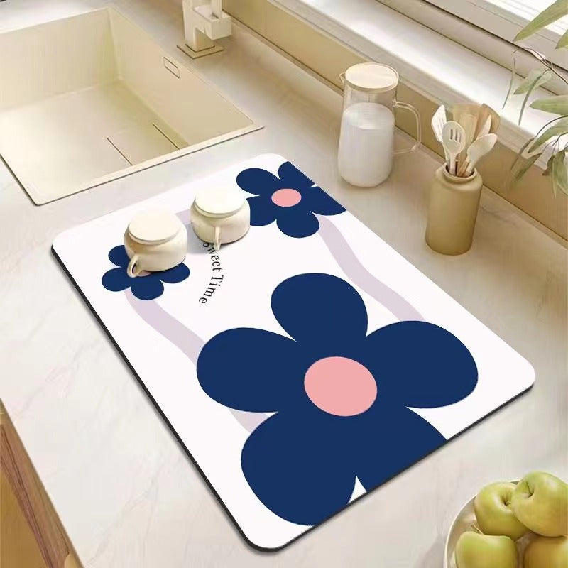 Decorative Kitchen Floor Mat Bowlift