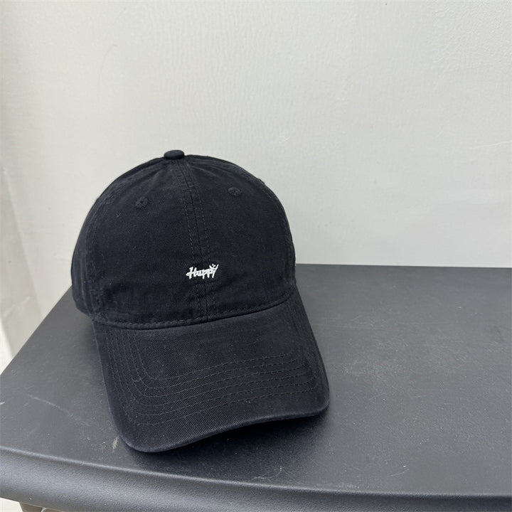 Men's Frayed Cotton Adjustable Baseball Cap Bowlift