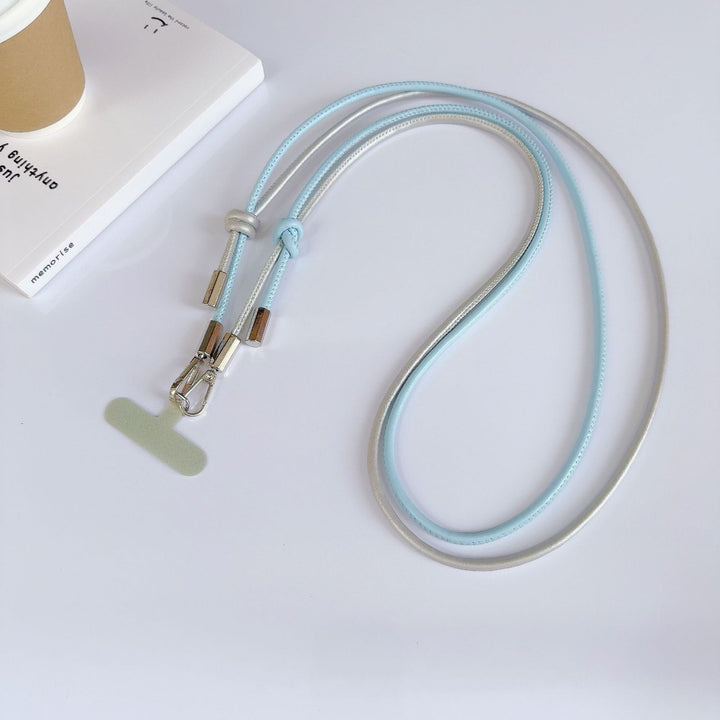 Stylish Dual-Color Lanyard with Clip Bowlift