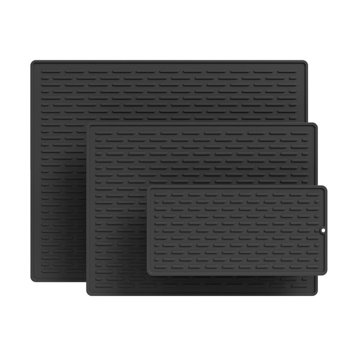 Versatile Non-Slip Multi-Size Kitchen Drying Mat Set Bowlift