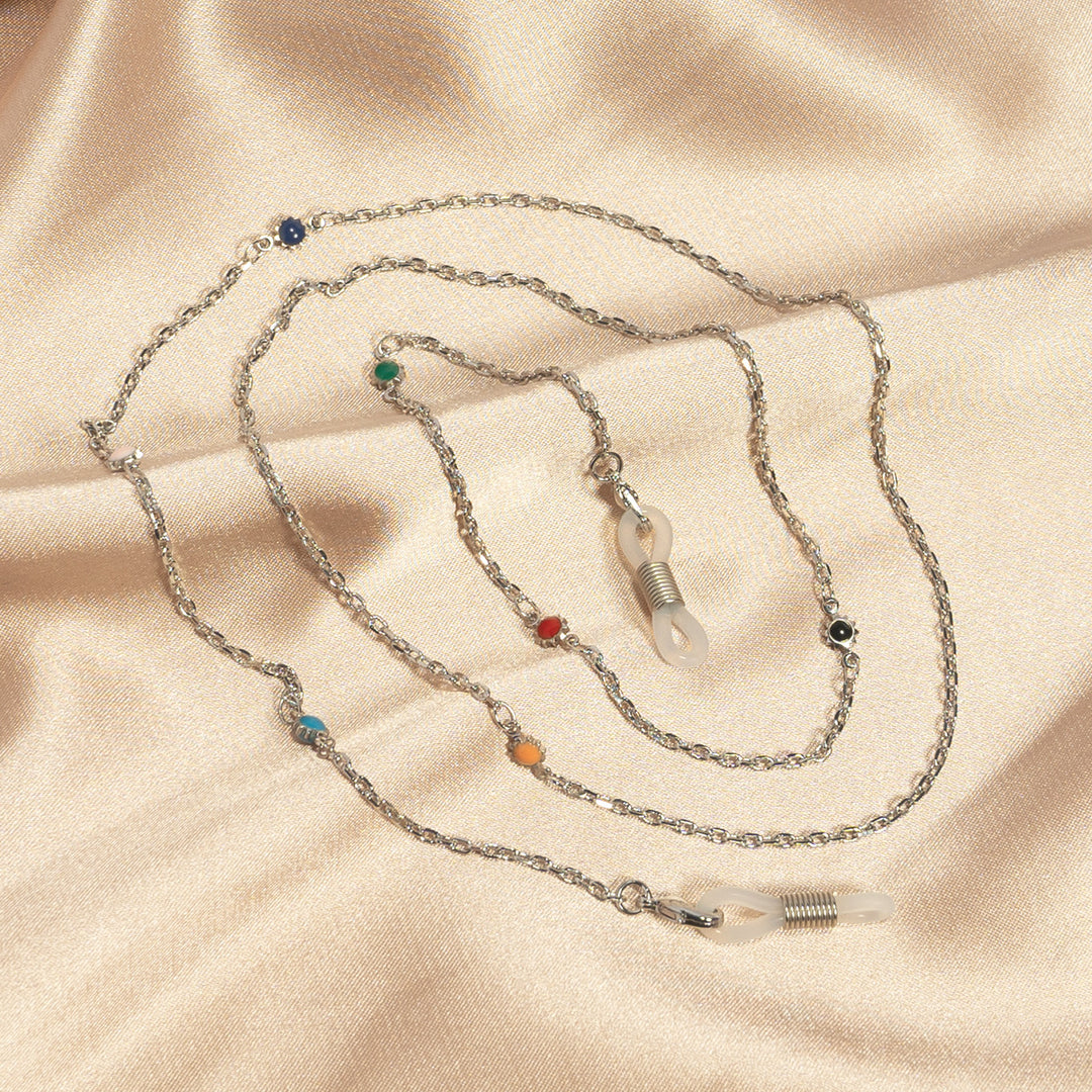 Decorative Gemstone Eyewear Chain Bowlift