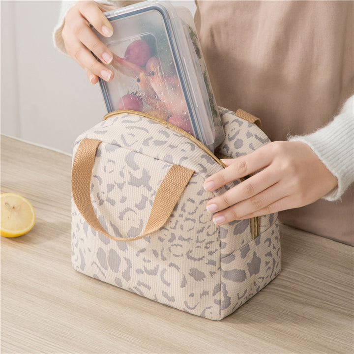 Insulated Lunch Box with Stylish Print Bowlift