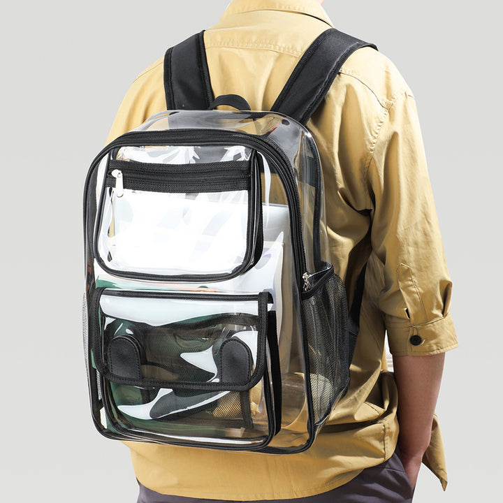 Transparent Safety Backpack Bowlift