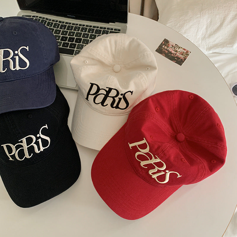Women's Embroidered Fashion Cap Bowlift