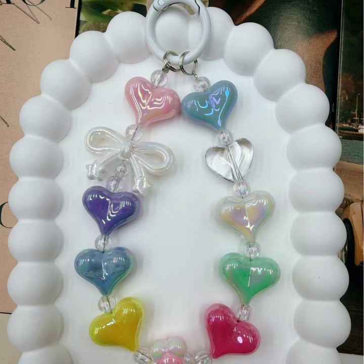 Decorative Heart-Shaped Keychain Bowlift