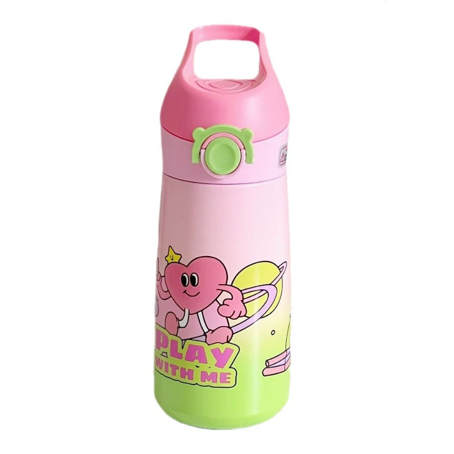 Women Kids Water Bottle with Child-Friendly Design Bowlift