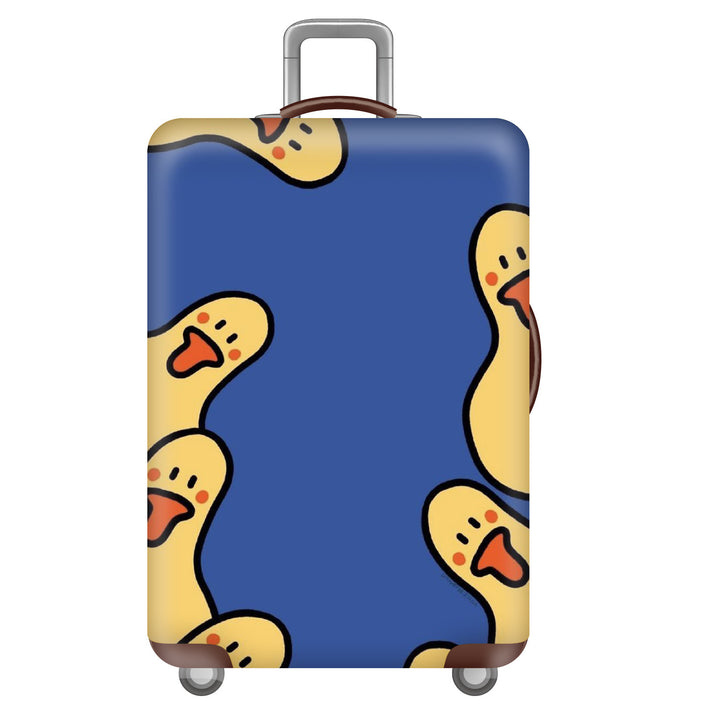 Women's Hard Shell Suitcase with Cheerful Bowlift Design