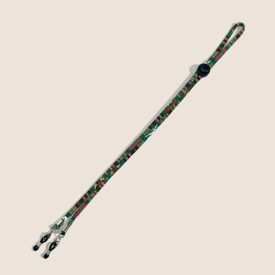 Decorative Patterned Eyewear Retention Strap Bowlift