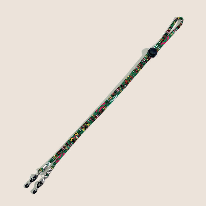 Decorative Patterned Eyewear Retention Strap Bowlift