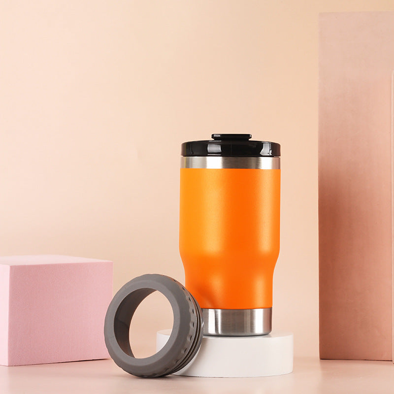 Women Insulated Coffee Mug with non-slip silicone base Bowlift