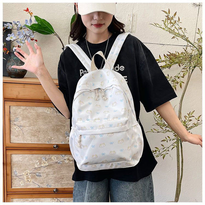 Backpack with Ornate Animal Design Bowlift