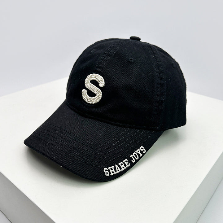 Men's Casual Cotton Distressed Cap Bowlift
