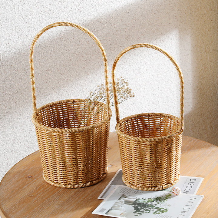 Unisex Handwoven Leisure Bag with Funny Design Bowlift