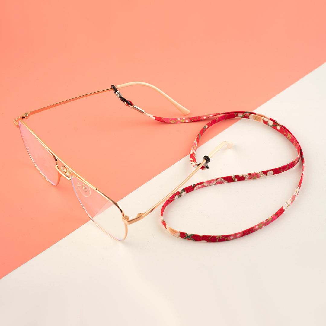 Floral Patterned Eyewear Lanyard Bowlift