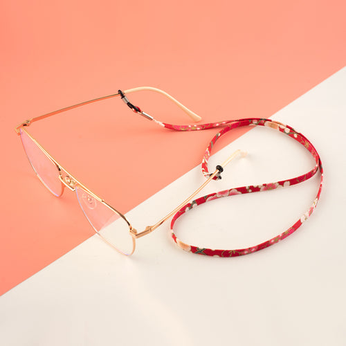 Floral Patterned Eyewear Lanyard Bowlift