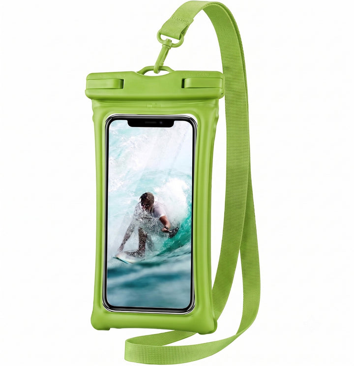 Waterproof smartphone holder with carrying strap Bowlift