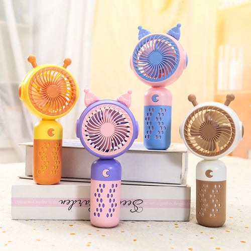 Portable Mini Hand Fan in Cute Animal Design Bowlift