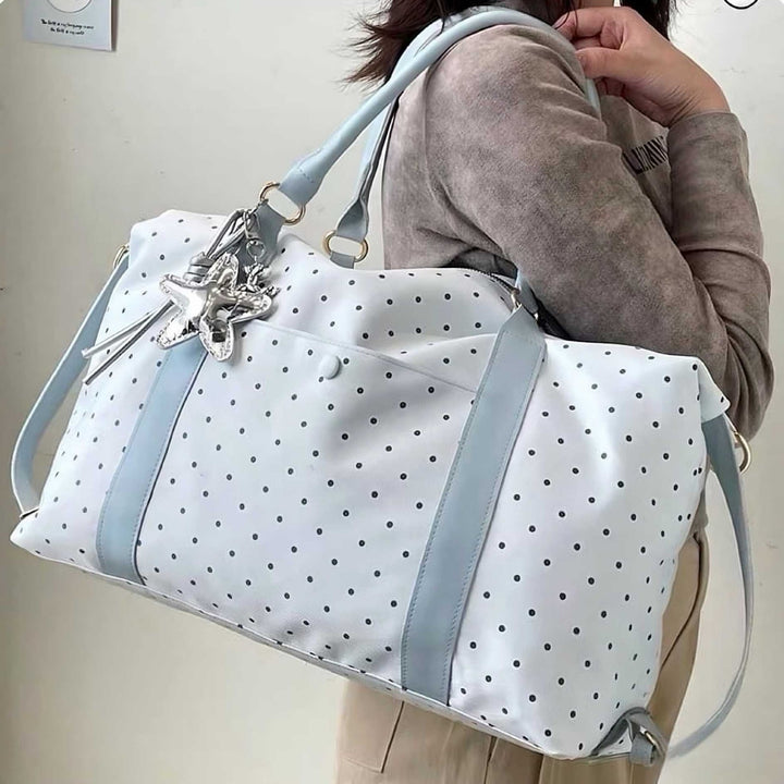 Stylish Dot-Printed Travel