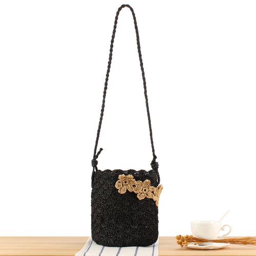 Handmade tote bag with floral accents Bowlift