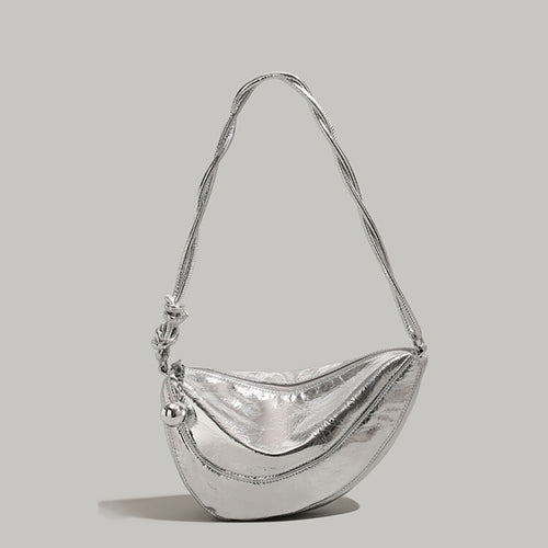 Metallic Fashionable Shoulder Bag Bowlift
