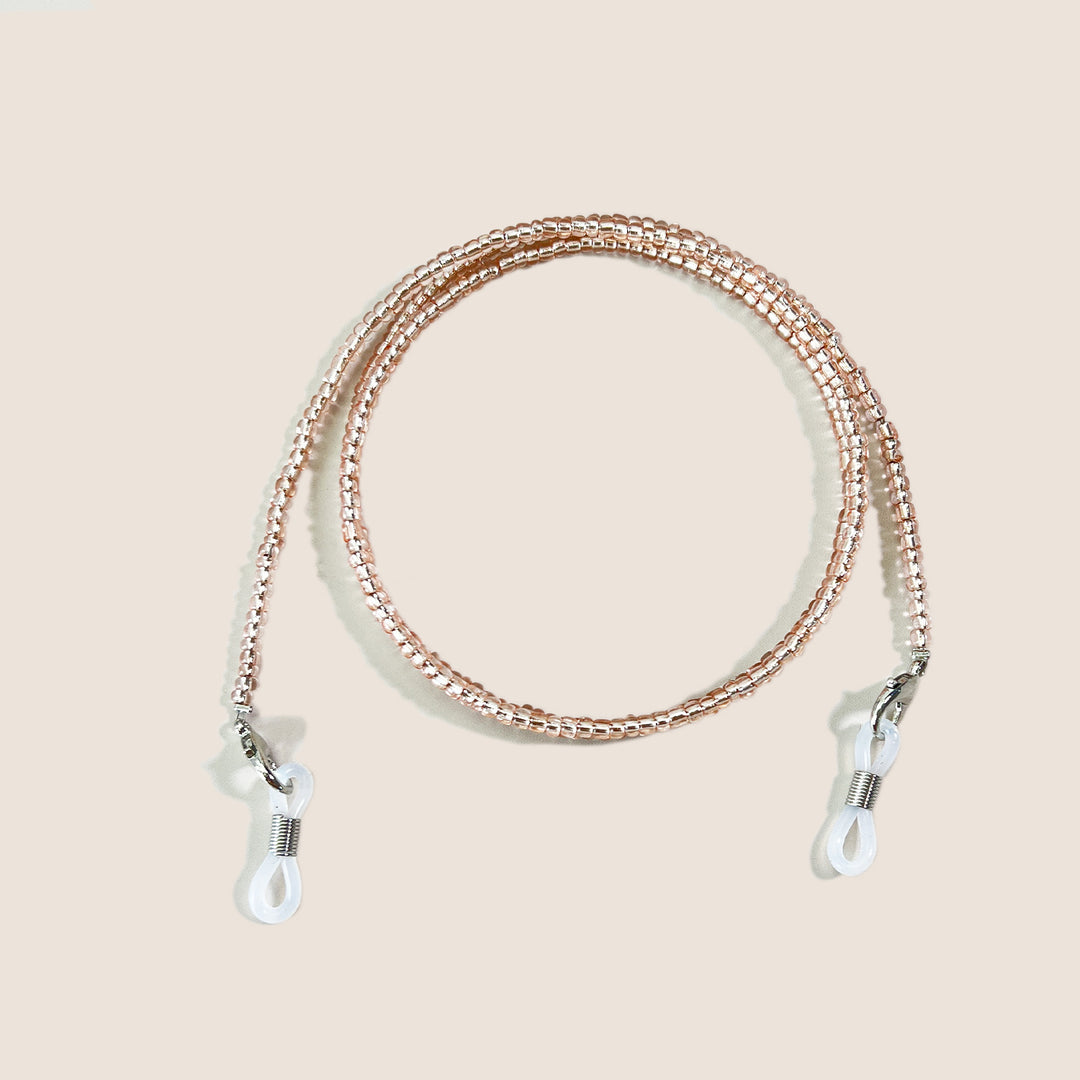 Elegant Beaded Eyewear Retention Necklace Bowlift